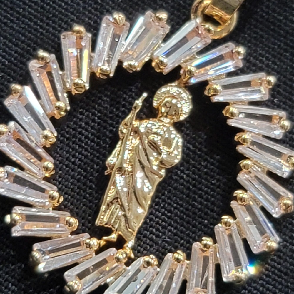 St Jude pendant w/chain